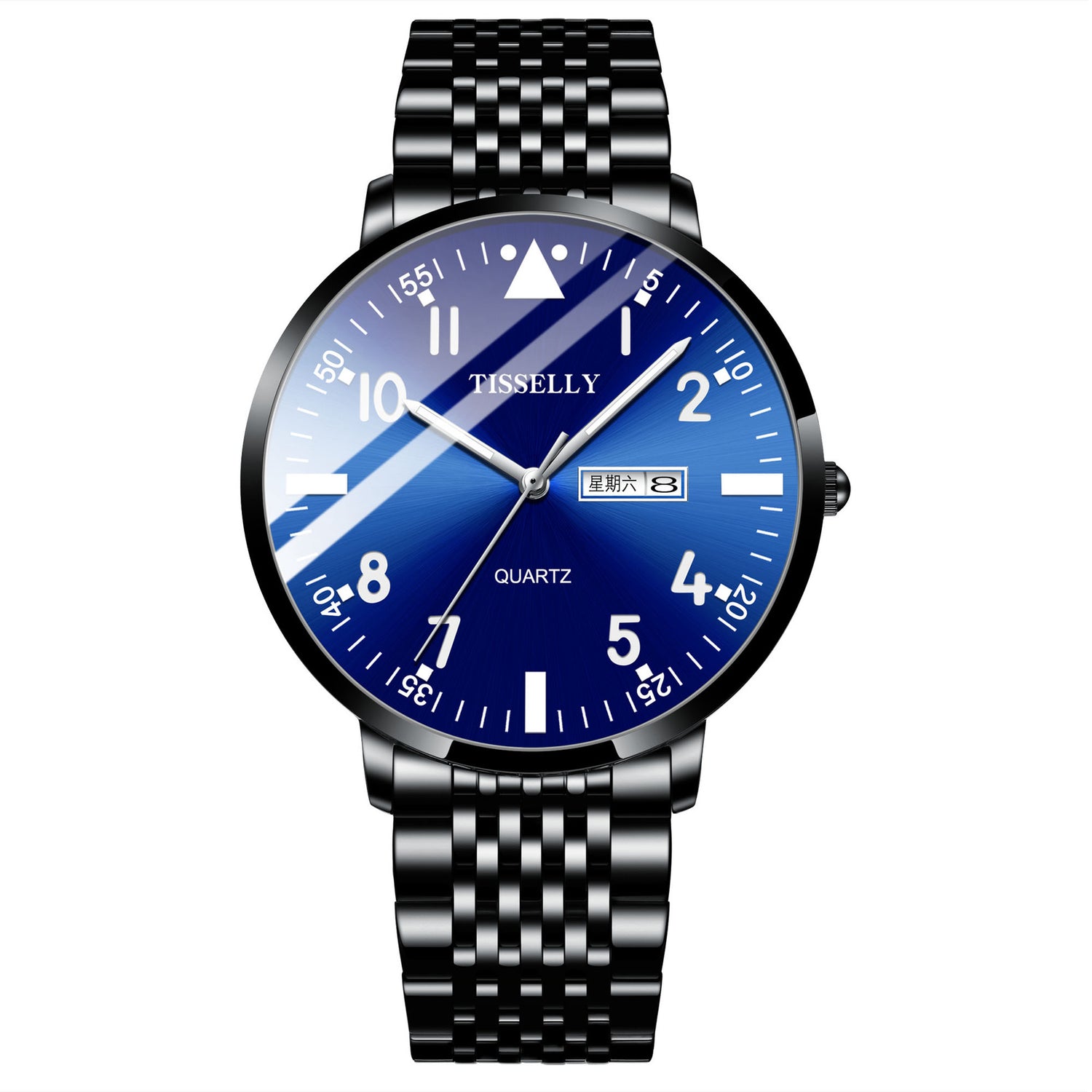 Men's Business Casual Steel Belt Quartz Watch