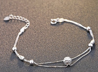 925 Silver Bracelet, Multi Layer Bracelet