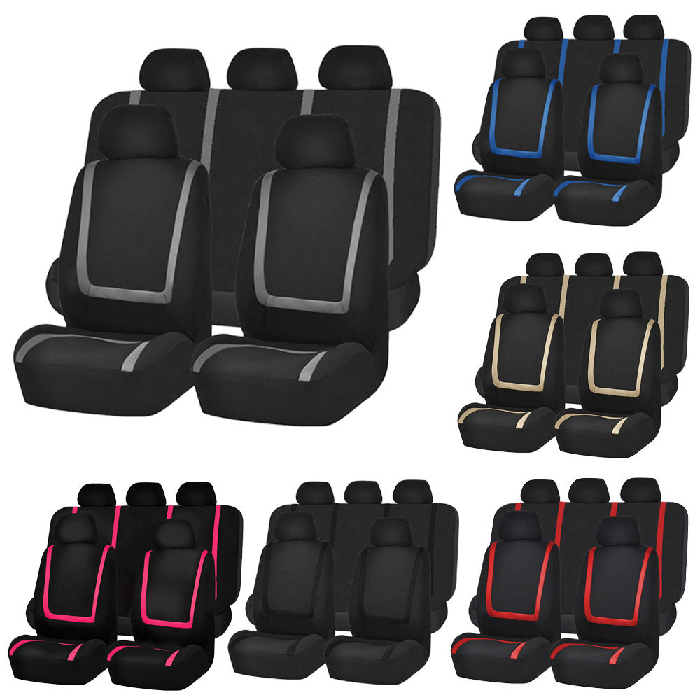 Fully enclosed car seat cover cushion cover