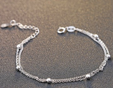 925 Silver Bracelet, Multi Layer Bracelet