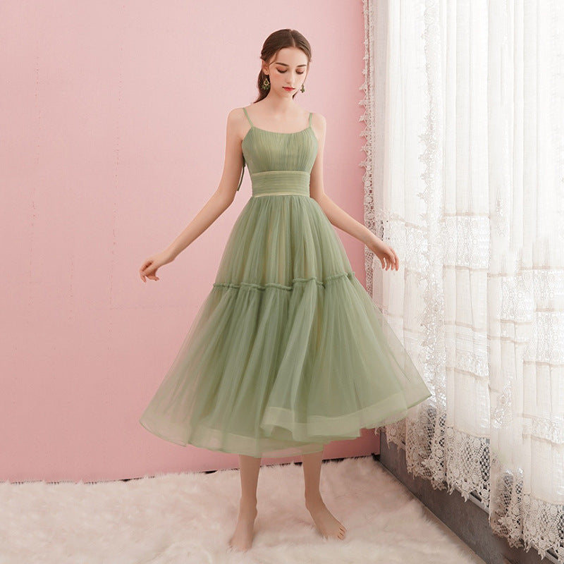 Super Fairy Mori Style Mid-length Small Dress