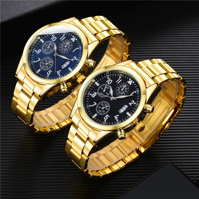 Calendar Luminous Multi-function Quartz Watch