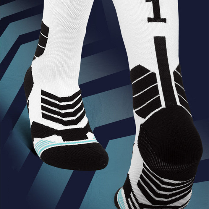 Men's Towel Bottom Thickened Mid-calf Basketball Socks