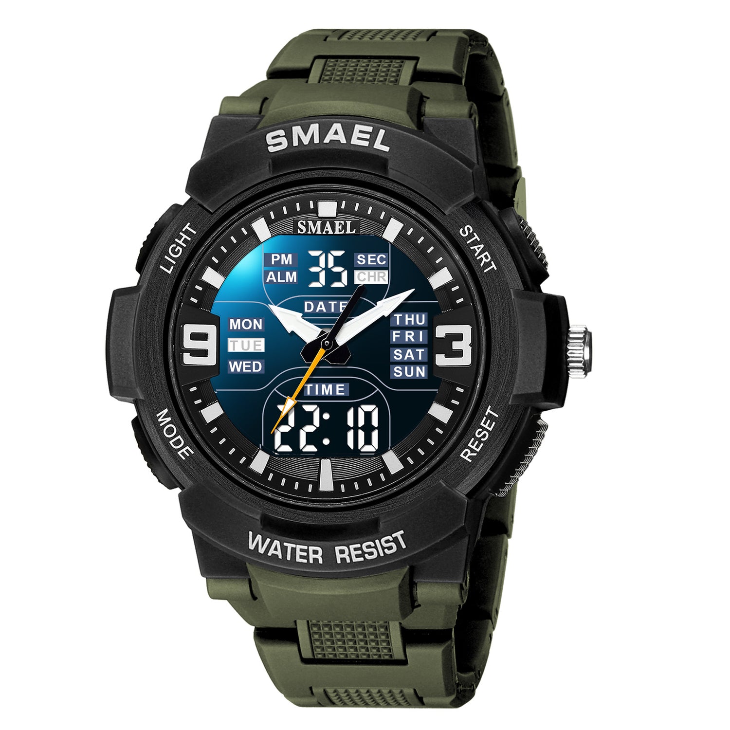 Alloy Multifunctional Waterproof Outdoor Men's Watch